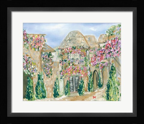 Framed Take me to Capri Print
