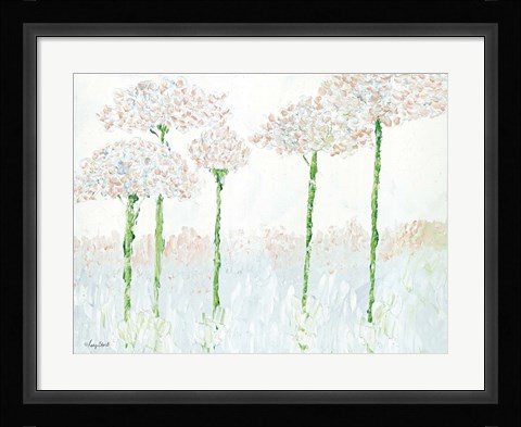 Framed Delicate with my words but strong in my choices Print