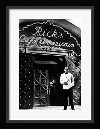 Framed Casablanca Print