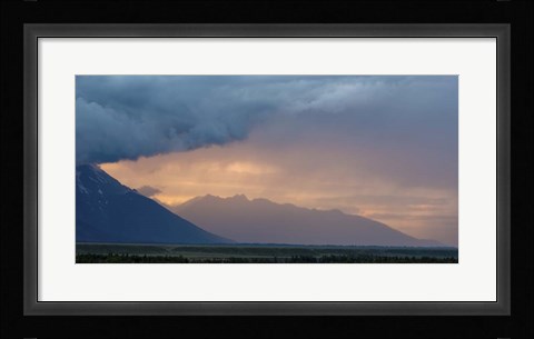 Framed Incoming Rain Print