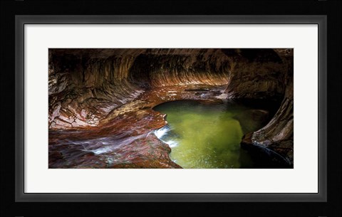 Framed Underground Pond Print