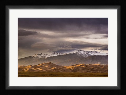 Framed Desert Mountain Print