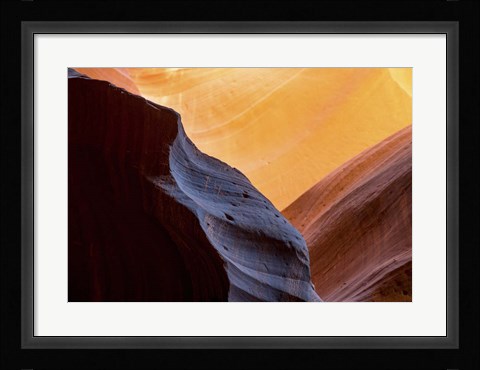 Framed Canyon Shadows Print