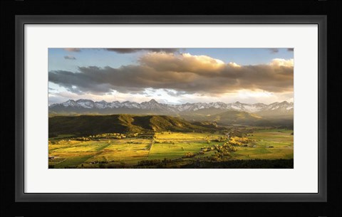 Framed Plateau Print