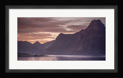 Framed Peaceful Farm 01 Print