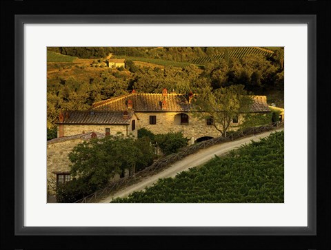 Framed Country Road Print