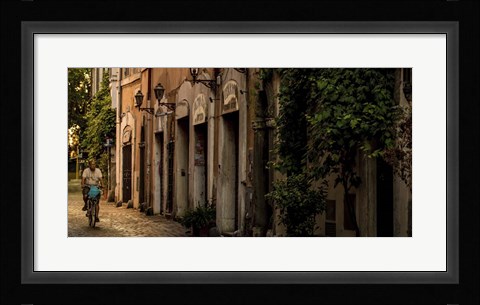 Framed Village Street Print