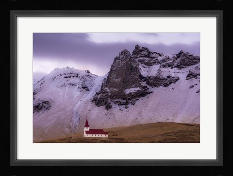 Framed On Top of the Mountain Print