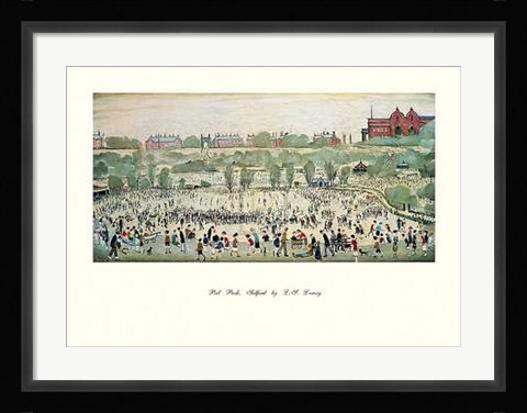 Framed Peel Park Salford Print