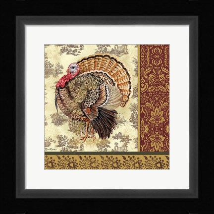 Framed Tom Turkey III Print