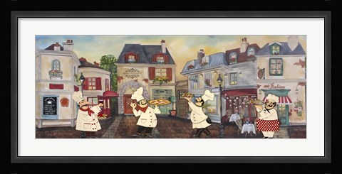 Framed Italian Chefs I Print