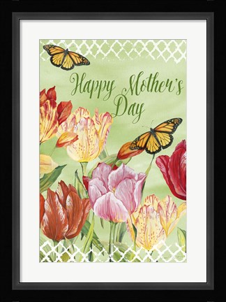 Framed Happy Mothers Day Print