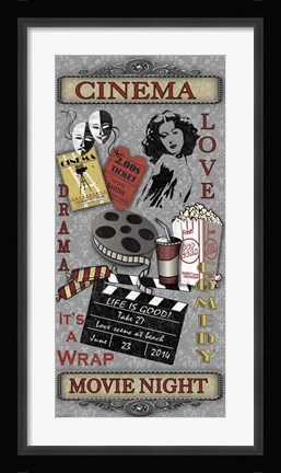 Framed Cinema I Print
