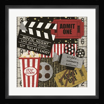 Framed Home Movie I Print