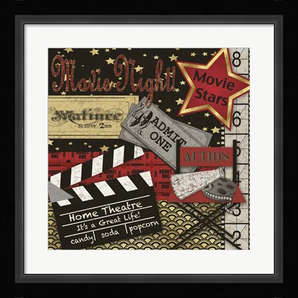 Framed Home Movie II Print