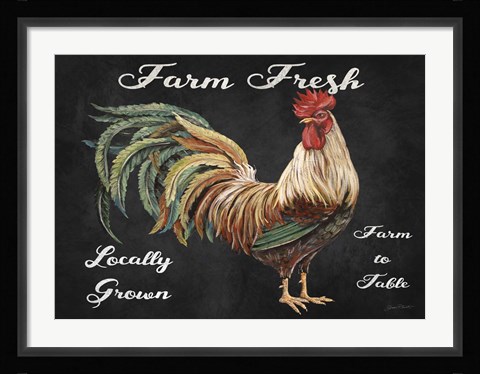 Framed Farm Fresh Print