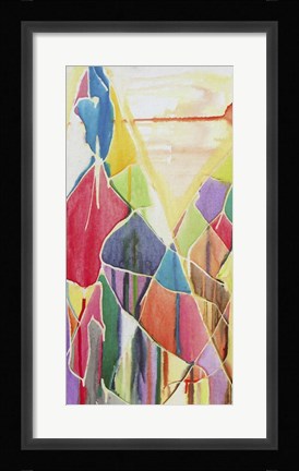 Framed Ojos Del Salado Print