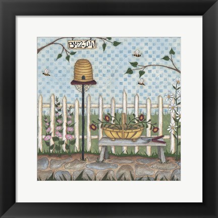 Framed Buzz Inn Print