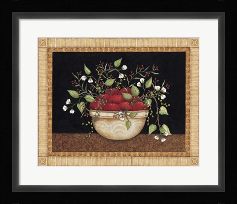 Framed Apples Print