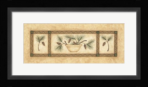 Framed Needles A Print