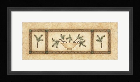 Framed Needles B Print