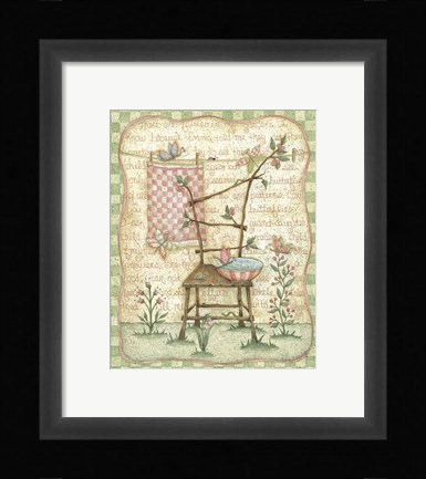 Framed Garden 2 Print