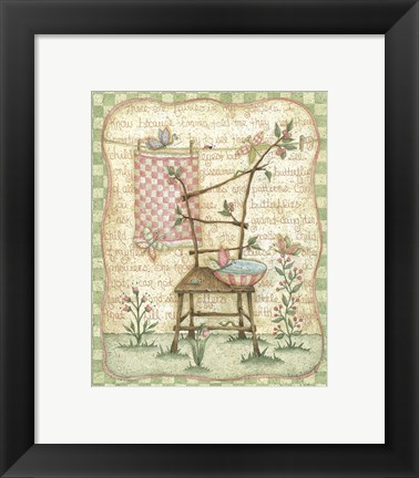 Framed Garden 2 Print