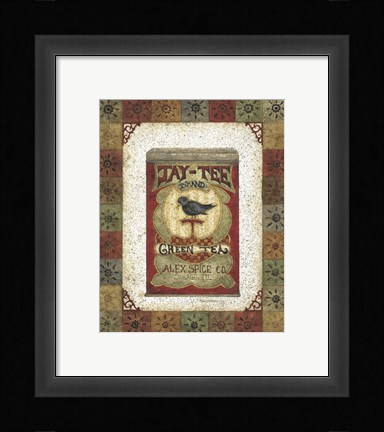 Framed Green Tea Print