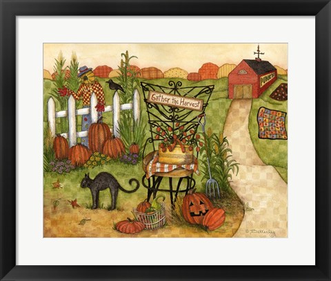 Framed Fall Print