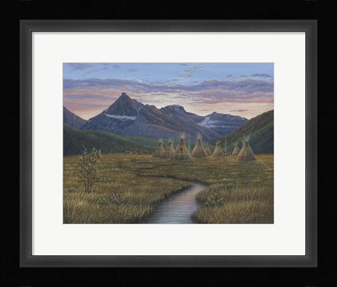 Framed Quiet Evening Print