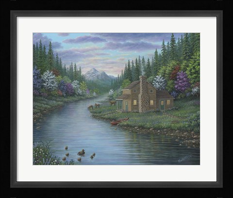 Framed Cabin Print