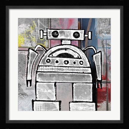Framed Big Bot Print