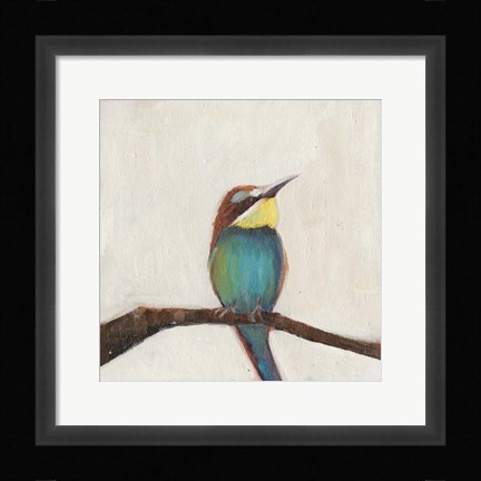 Framed Bird Profile II Print