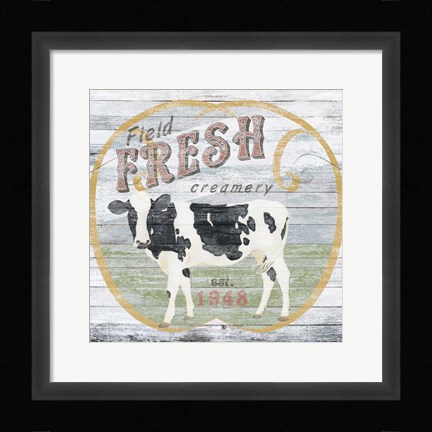 Framed Farm Supply IV Print