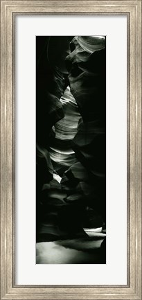 Framed Slot Canyon, Lower Antelope Canyon, Antelope Canyon, Page, Arizona Print