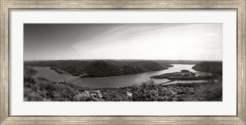 Framed Hudson River from Bear Mountain, Bear Mountain State Park, New York Print
