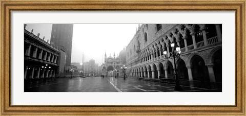 Framed Saint Marks Square, Venice, Italy Print