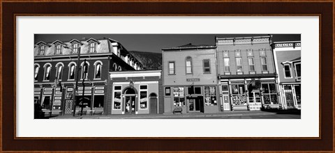 Framed Buildings in a town, Old Mining Town, Silverton, San Juan County, Colorado Print