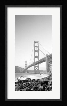 Framed California, San Francisco, Golden Gate Bridge Print