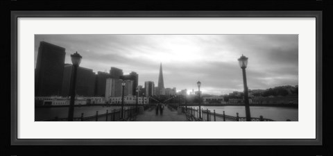 Framed Waterfront San Francisco CA Print
