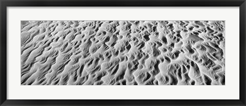 Framed Detail of sand dunes at Anza Borrego Desert State Park, California Print