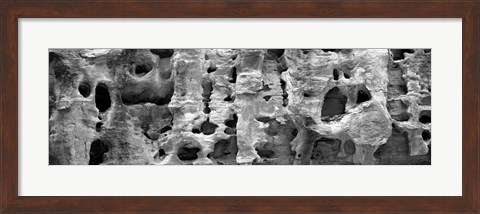 Framed Close-up of a rock, Capitol Reef National Park, Utah Print