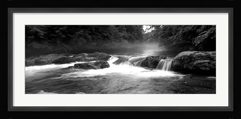 Framed Little Pigeon River, Great Smoky Mountains National Park,North Carolina, Tennessee, Print