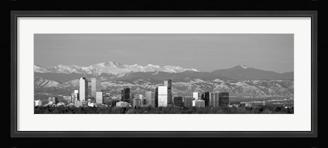 Framed Denver, Colorado Print
