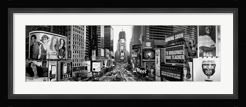 Framed Dusk, Times Square, NYC, NY Print