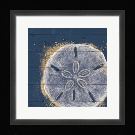 Framed Calm Seas X Print