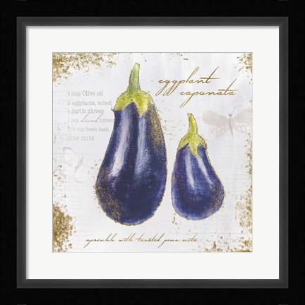 Framed Garden Treasures IX Print