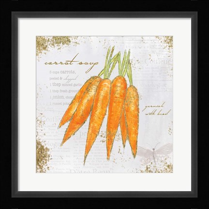 Framed Garden Treasures VIII Print