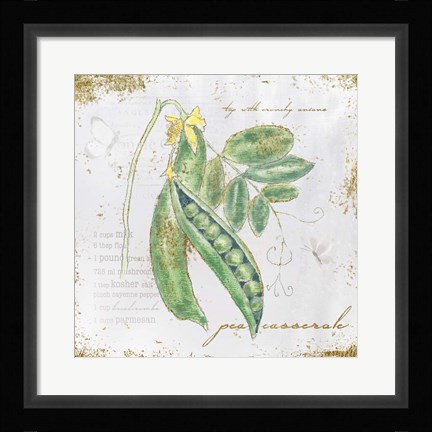 Framed Garden Treasures X Print