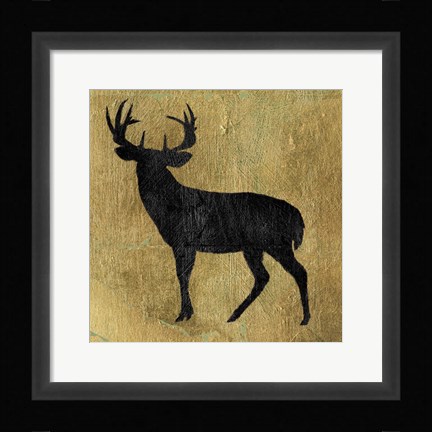 Framed Golden Lodge I Print